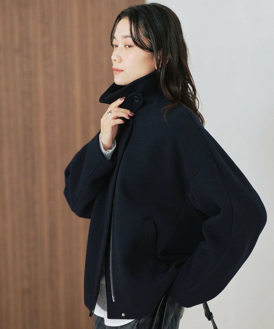 【結論シリーズ】エリートライトコート ネイビー 38サイズ