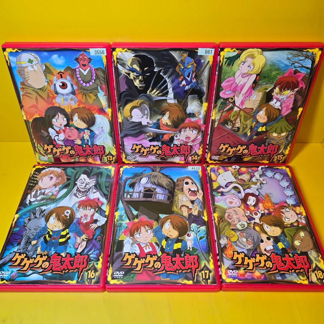 新品ケース交換済み　ゲゲゲの鬼太郎【DVD】全35巻セット