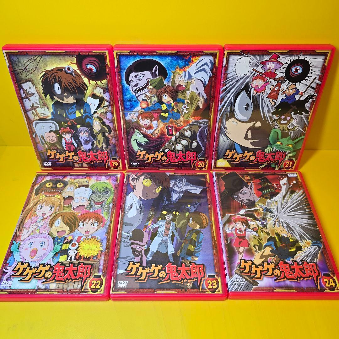 新品ケース交換済み　ゲゲゲの鬼太郎【DVD】全35巻セット
