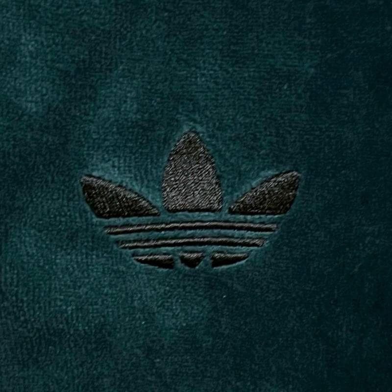 ☆9937_1 adidas SST ベロア トラックトップ オーロラアイビー