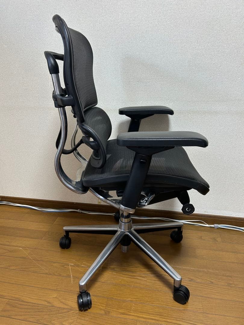 メッシュチェア エルゴヒューマン ベーシック 黒①kenji