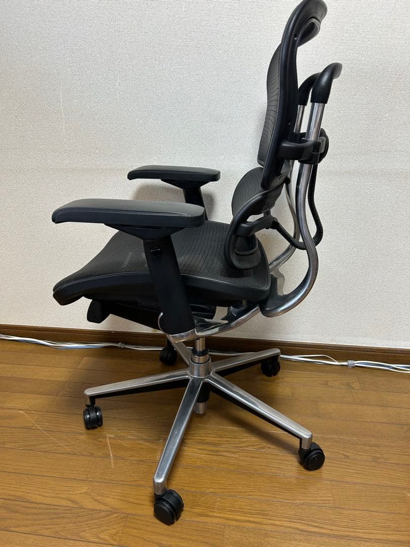 メッシュチェア エルゴヒューマン ベーシック 黒①kenji
