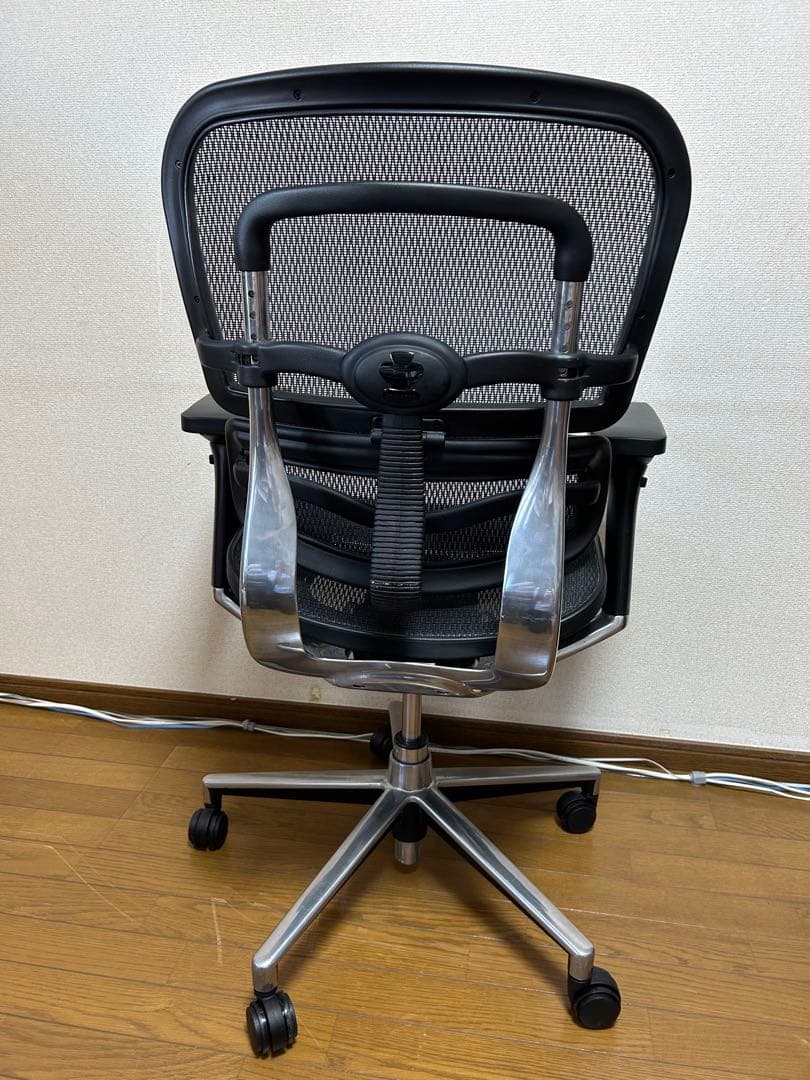 メッシュチェア エルゴヒューマン ベーシック 黒①kenji