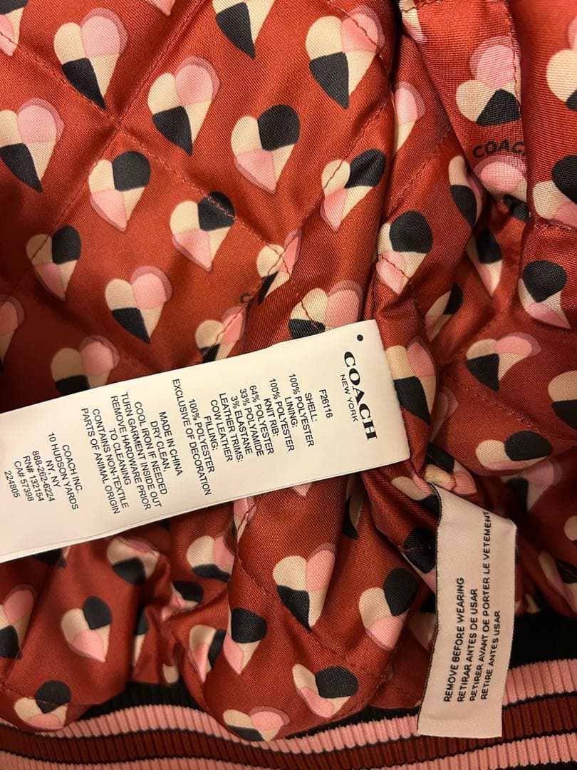 コーチ　スタジャン　S