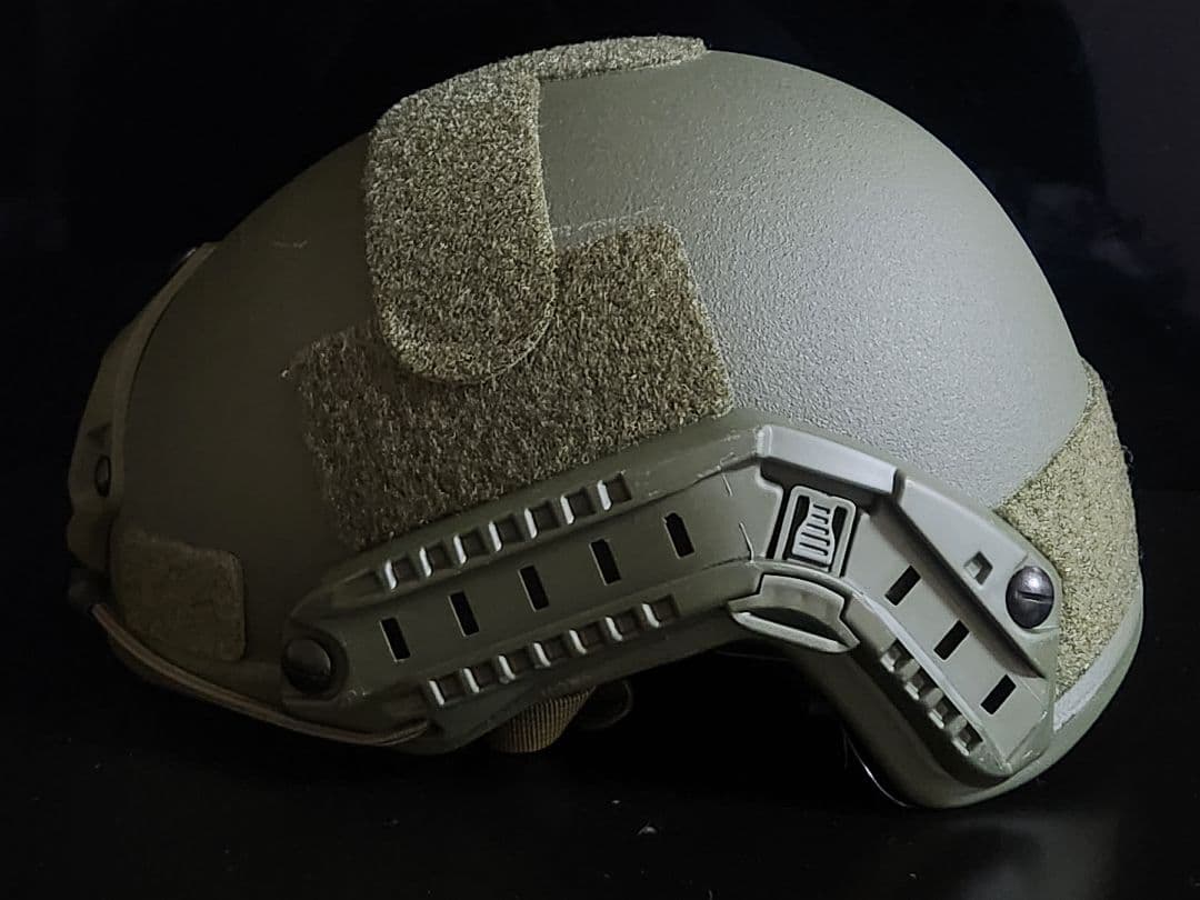 NIJ-Ⅲa 実物 防弾ヘルメット 55㎝～62㎝ /OD、 FAST OPS
