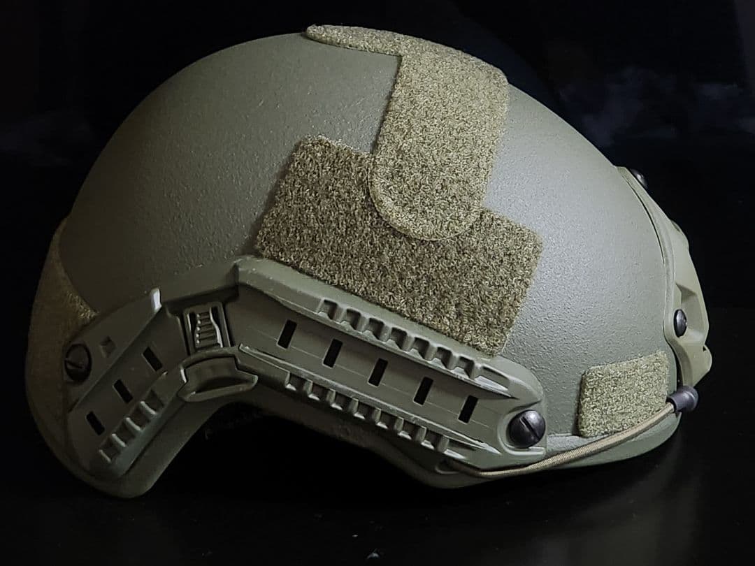 NIJ-Ⅲa 実物 防弾ヘルメット 55㎝～62㎝ /OD、 FAST OPS