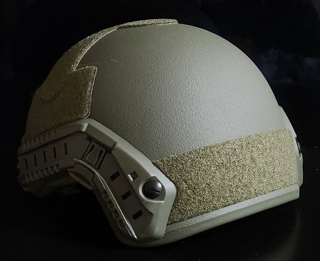 NIJ-Ⅲa 実物 防弾ヘルメット 55㎝～62㎝ /OD、 FAST OPS