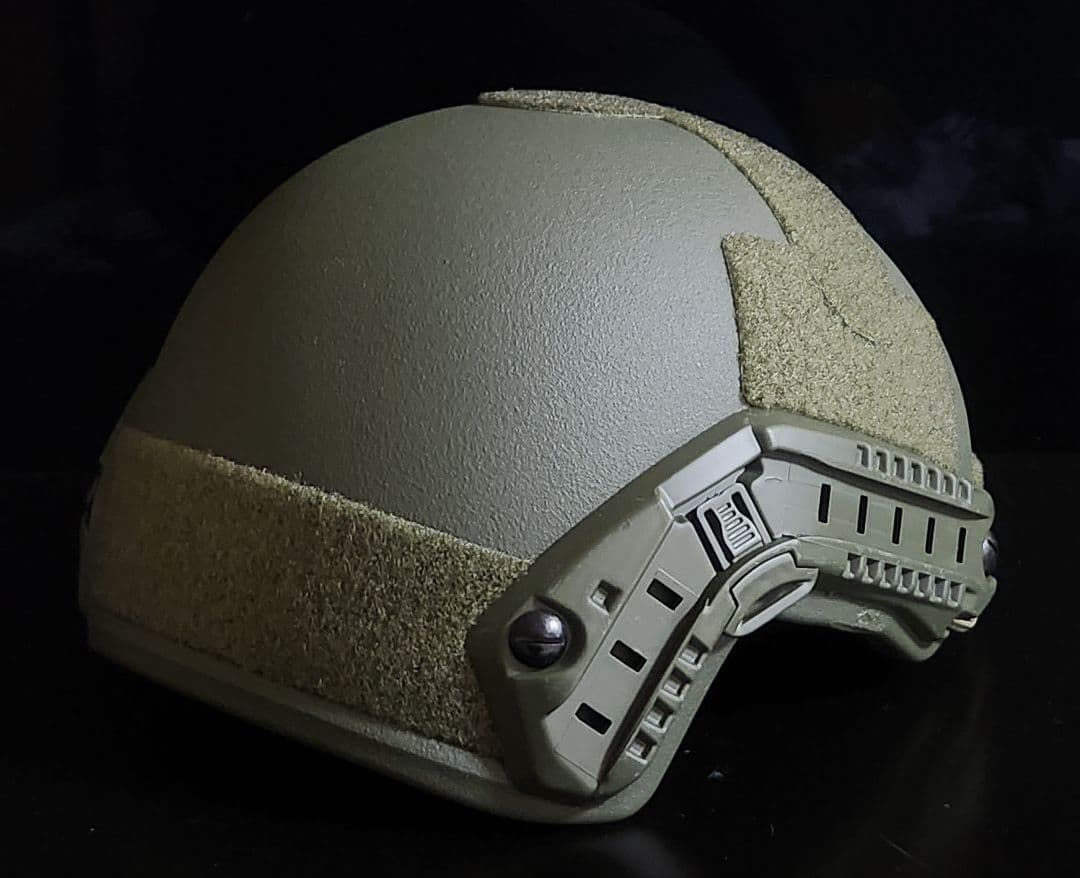 NIJ-Ⅲa 実物 防弾ヘルメット 55㎝～62㎝ /OD、 FAST OPS