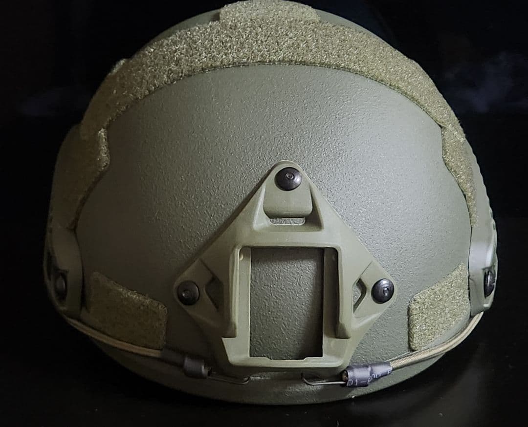 NIJ-Ⅲa 実物 防弾ヘルメット 55㎝～62㎝ /OD、 FAST OPS