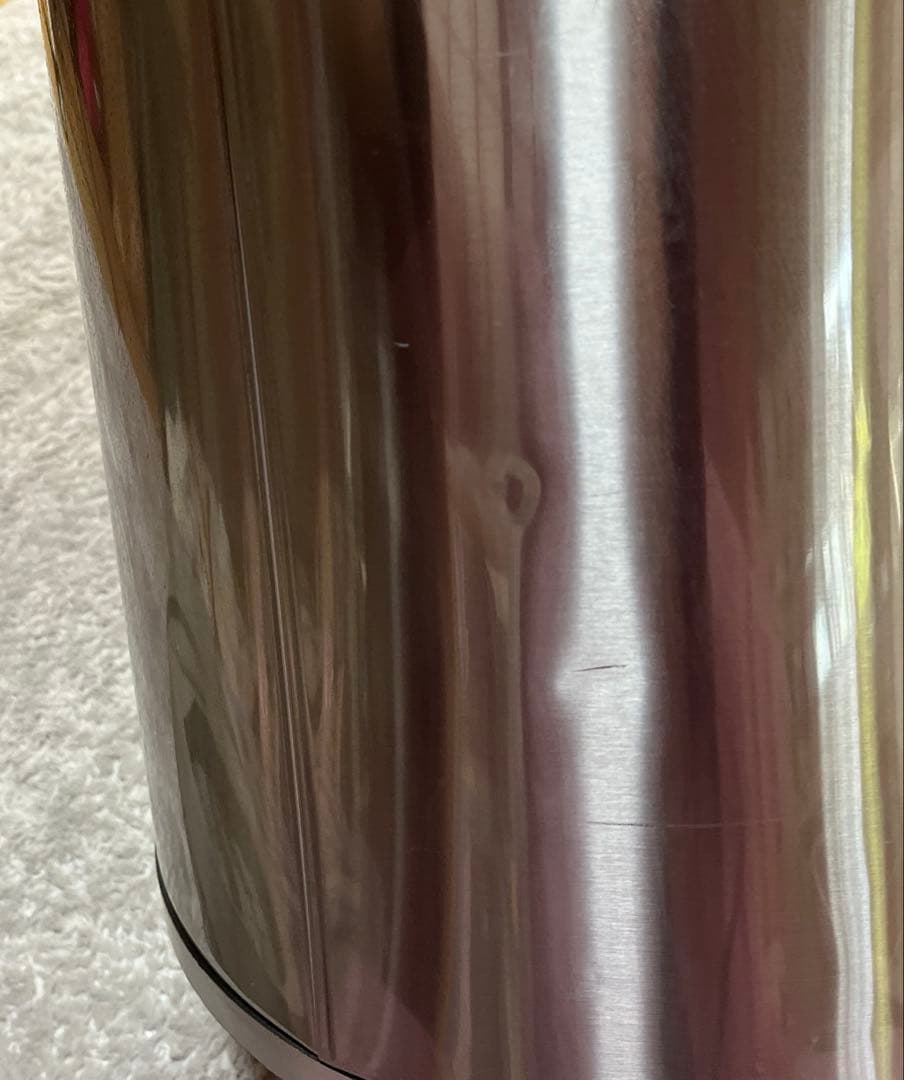 zita ジータ　ゴミ箱　自動開閉シルバー円形ごみ箱