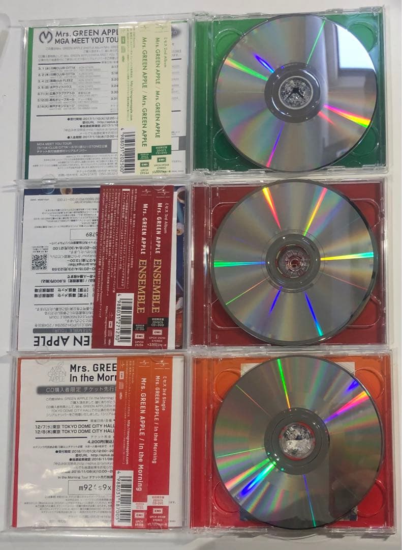 Mrs. GREEN APPLE 初回限定盤CD DVD セット