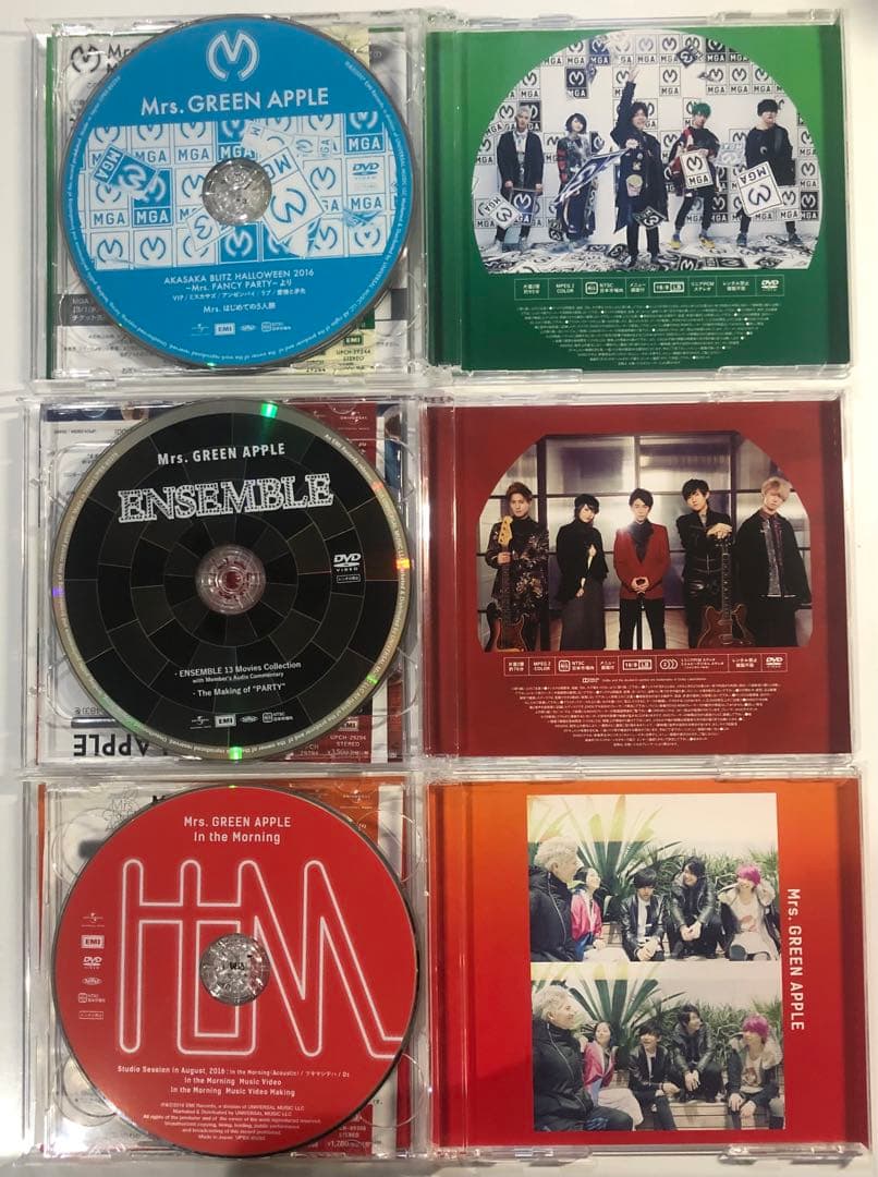 Mrs. GREEN APPLE 初回限定盤CD DVD セット