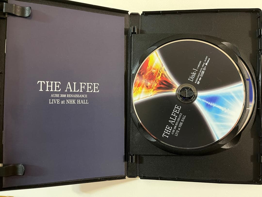 THE ALFEE【AUBE 2008 RENAISSANCENHK HALL】