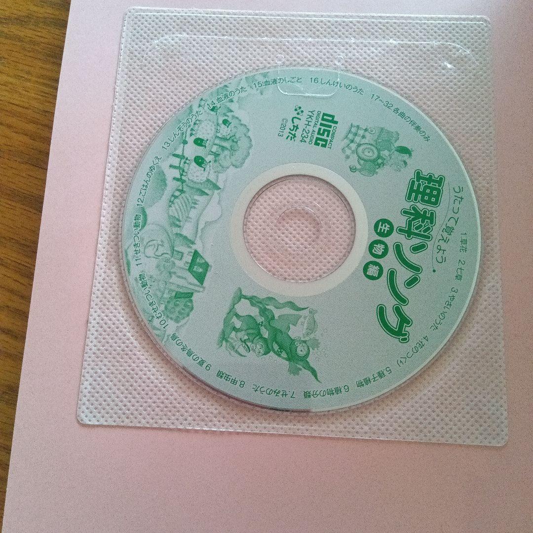 しちだソング　5冊セットCD付き　理科ソング・社会科ソングセット
