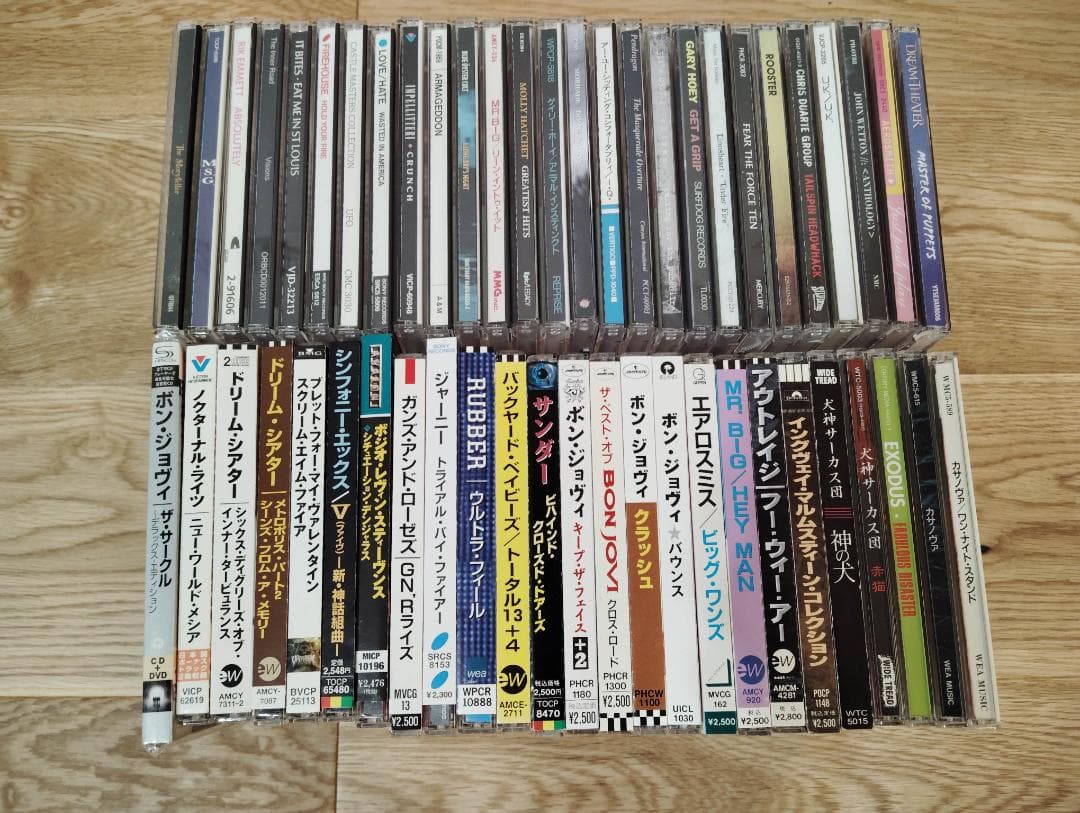 中古　ヘヴィーメタル　ヘビーメタル　ハードロック　ＣＤ　まとめて　　52枚