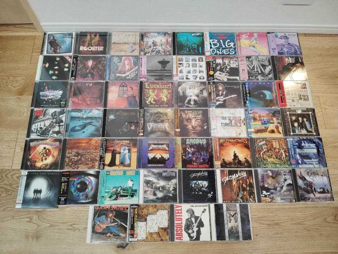 中古　ヘヴィーメタル　ヘビーメタル　ハードロック　ＣＤ　まとめて　　52枚