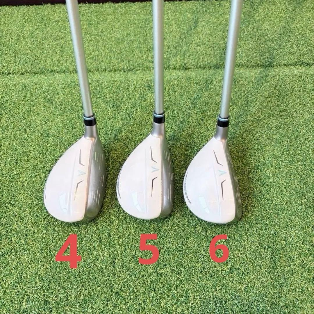 XXIO 12ユーティリティホワイト3本セット