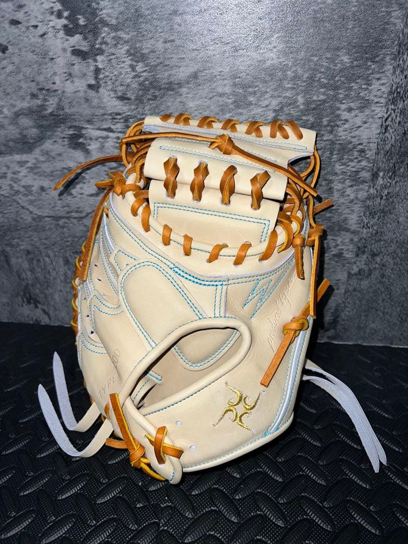 硬式野球グローブ C200 アイボリー　KANAMEミット