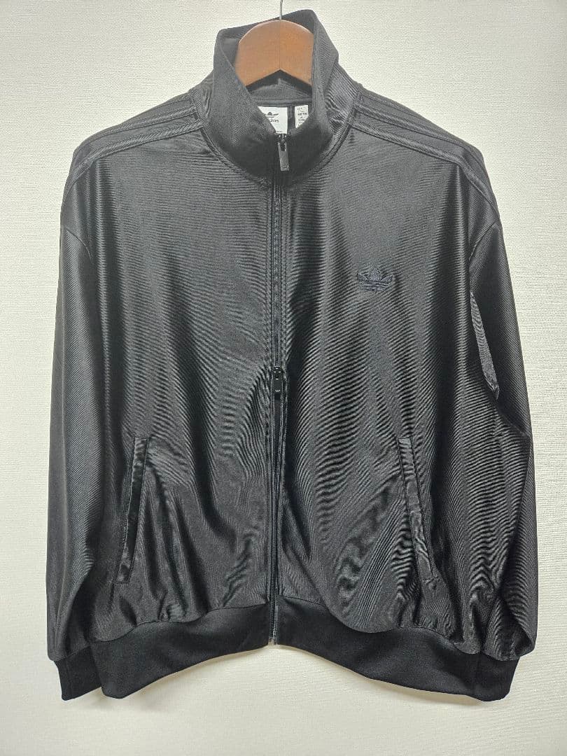 adidas ファイヤーバードメタリックトラックトップ ブラック XL