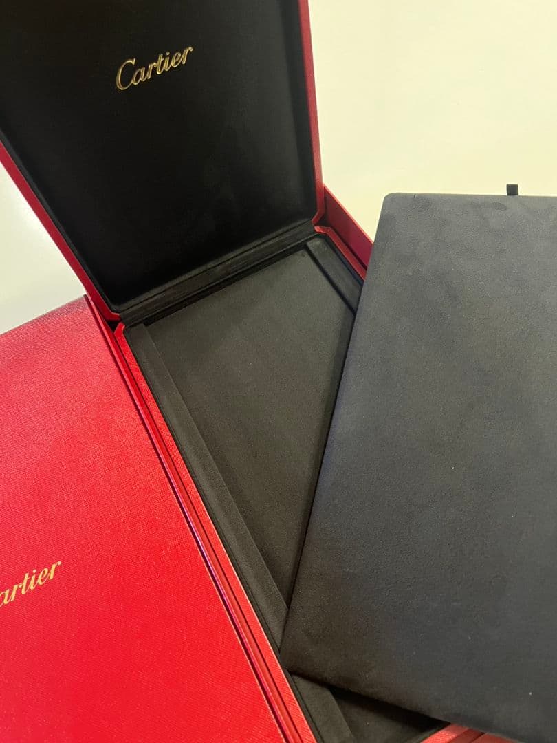 希少品 レア Cartier ハイジュエリー　ネックレスケース 大型