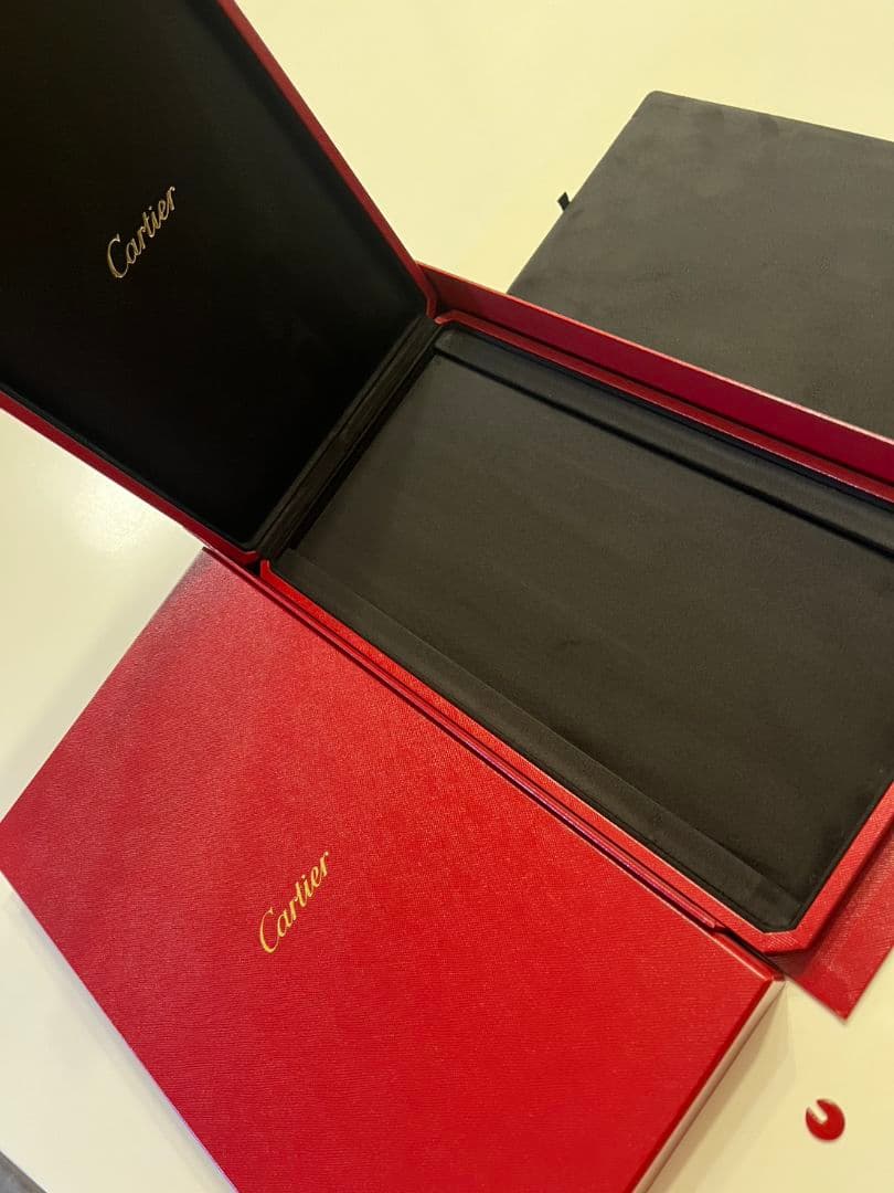 希少品 レア Cartier ハイジュエリー　ネックレスケース 大型