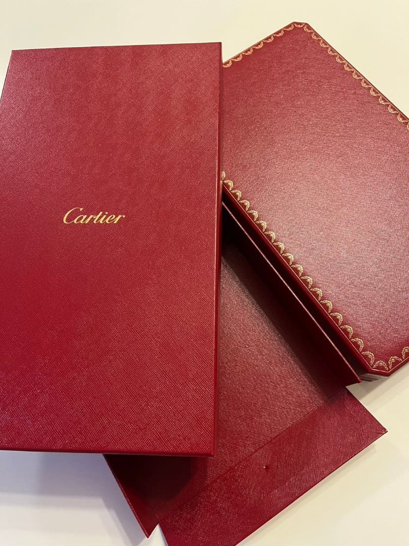 希少品 レア Cartier ハイジュエリー　ネックレスケース 大型