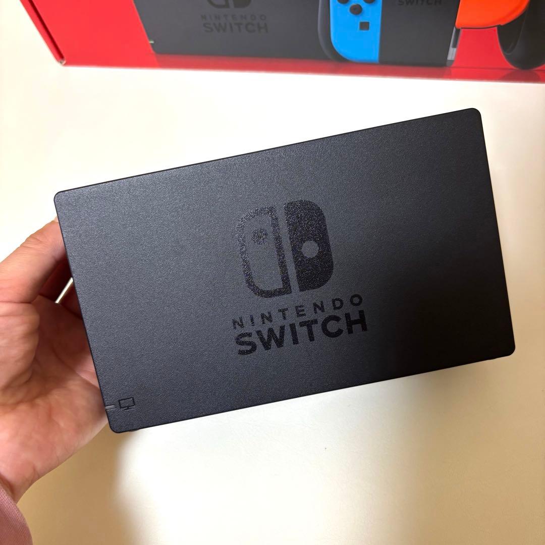 【おまけ3点付】Switch本体一色➕グリップコントローラー➕SDカード