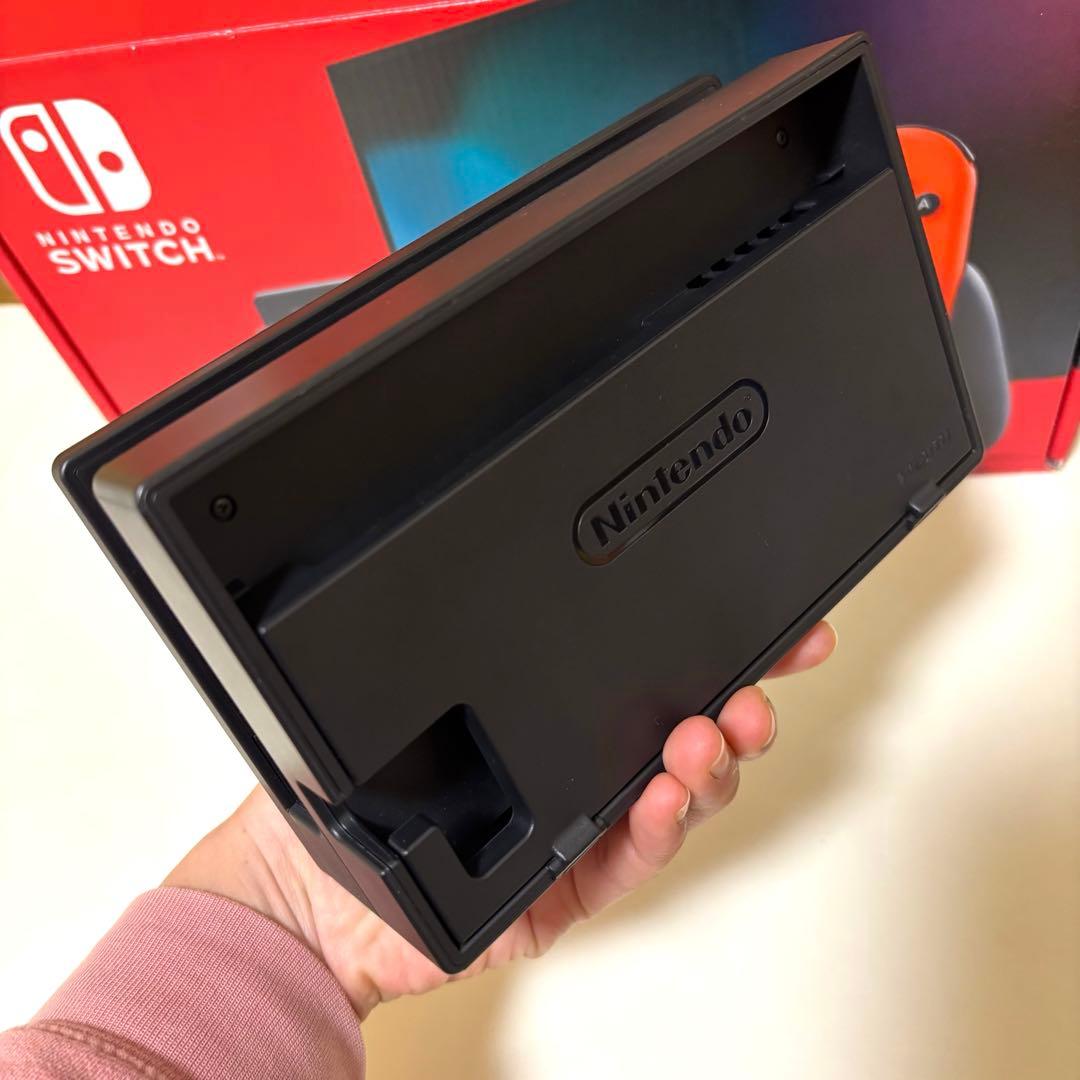 【おまけ3点付】Switch本体一色➕グリップコントローラー➕SDカード