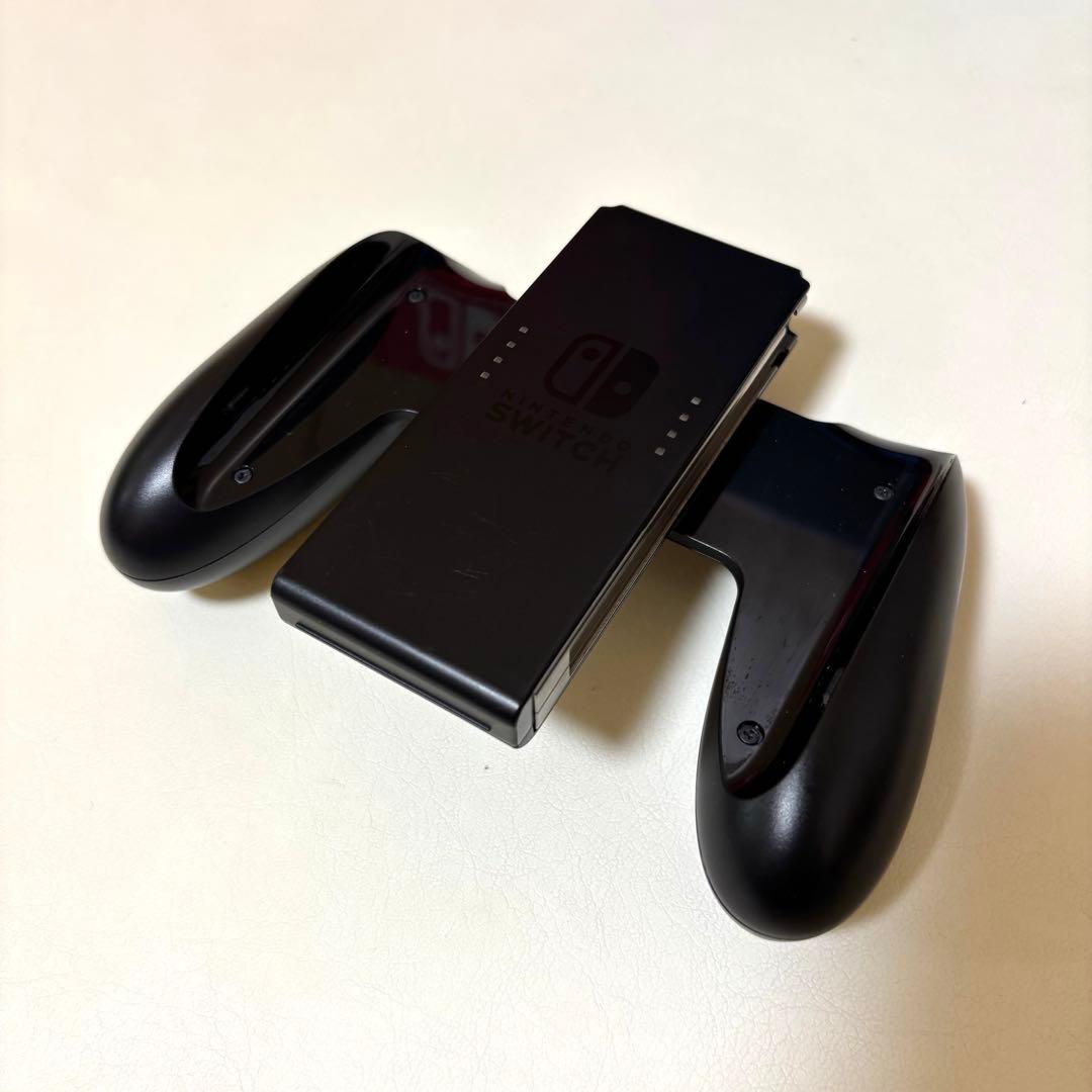 【おまけ3点付】Switch本体一色➕グリップコントローラー➕SDカード