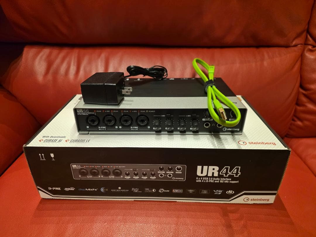 UR44 steinberg オーディオインターフェイス