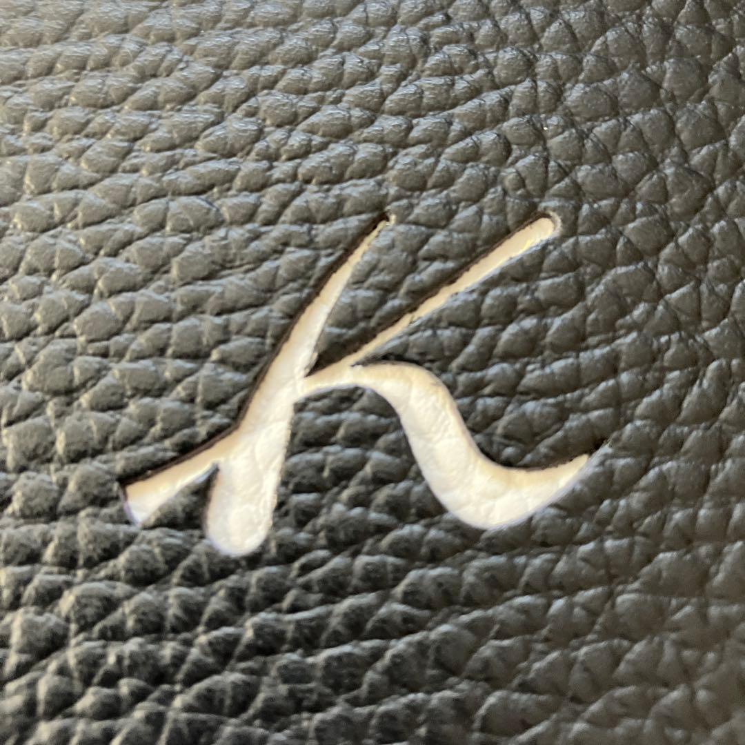 キタムラKitamura 二つ折り財布 ネイビー レザー　新品未使用