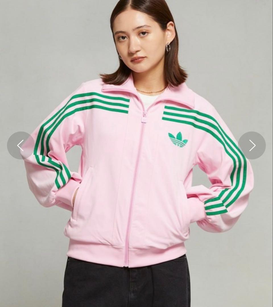 楓adidas originals ピンク ジャージ レディースMサイズ