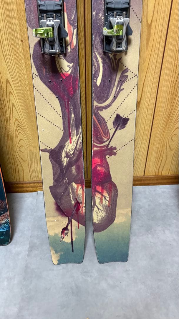 moment ski exit word 186cm 板のみ