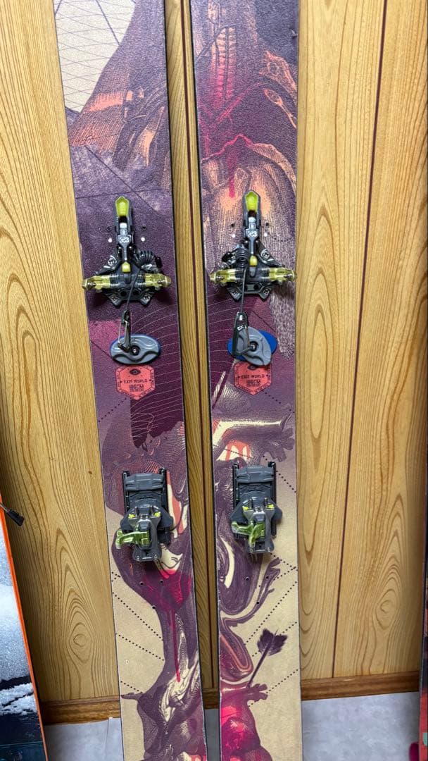 moment ski exit word 186cm 板のみ