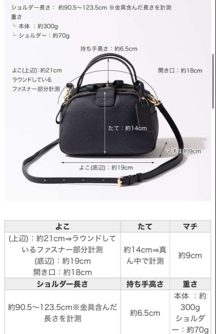 HAYNI Baby Loche ブラック ショルダーバッグ　革