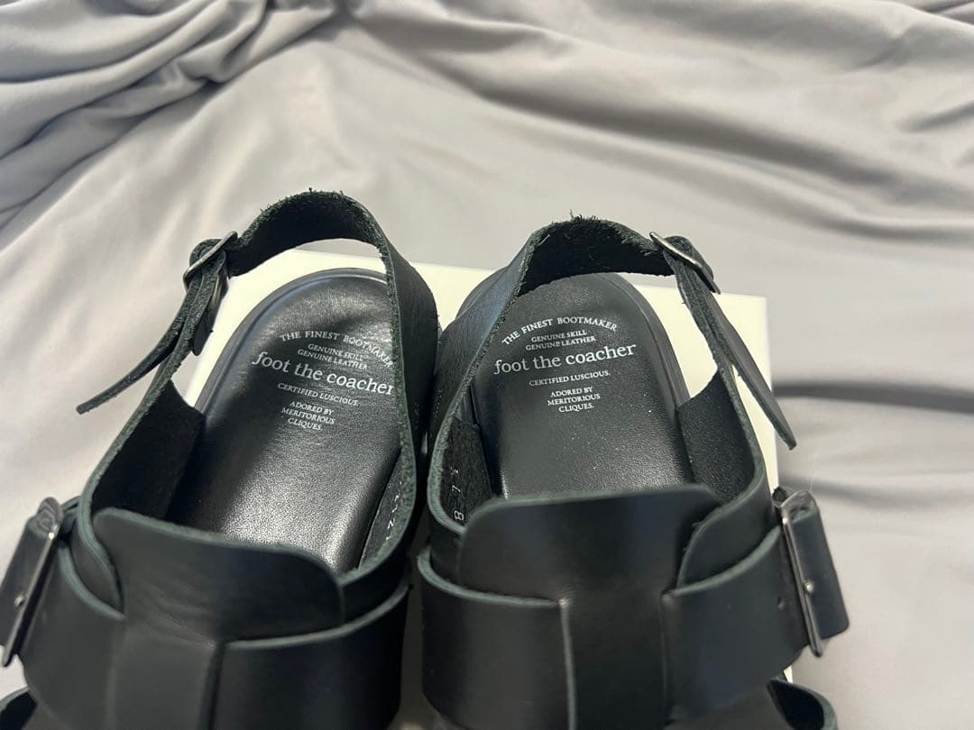 【美品】foot the coacher /open toe sandals