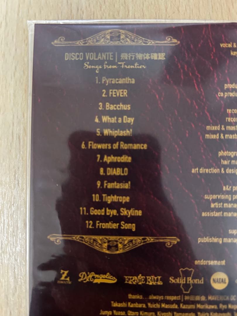 DISCO VOLANTE 未確認飛行物体 飛行物体確認 CD アルバム 高野哲