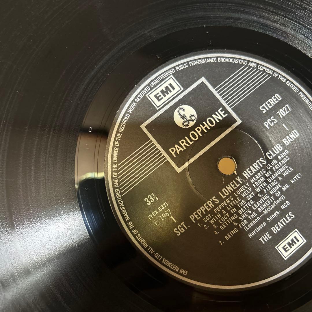 ビートルズ／72年UK盤2EMI／マト1.2／雑音微小／