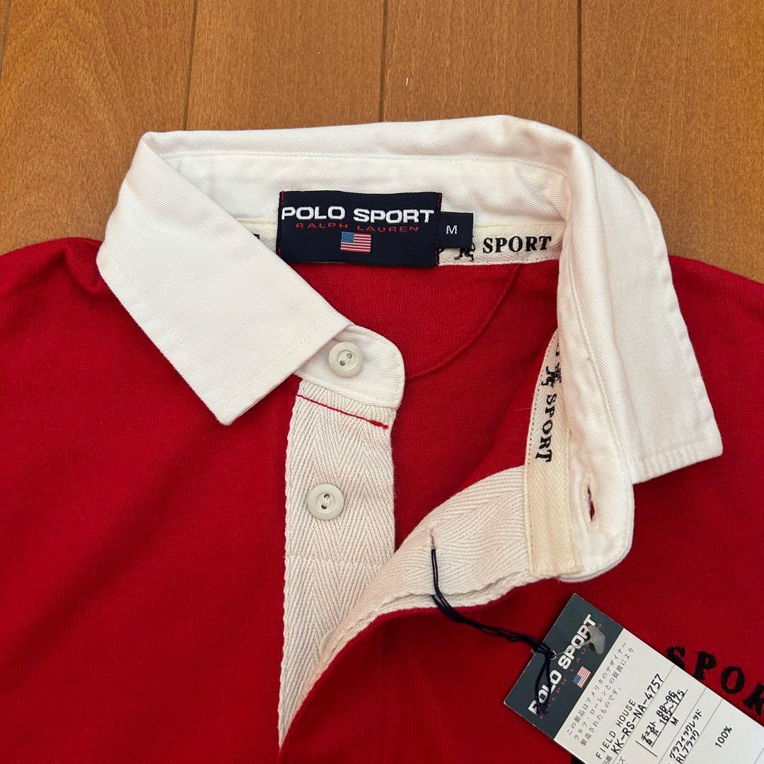 【polo boy】新品 POLO SPORT ラガーシャツ