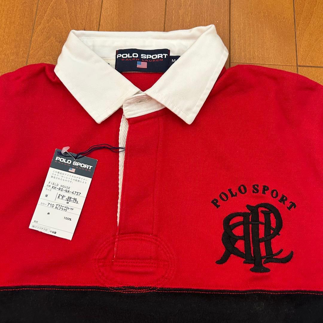 【polo boy】新品 POLO SPORT ラガーシャツ