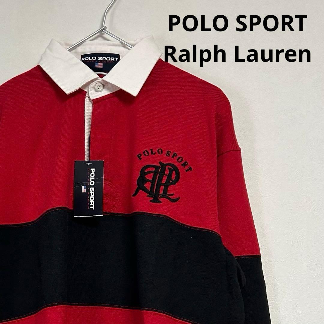 【polo boy】新品 POLO SPORT ラガーシャツ