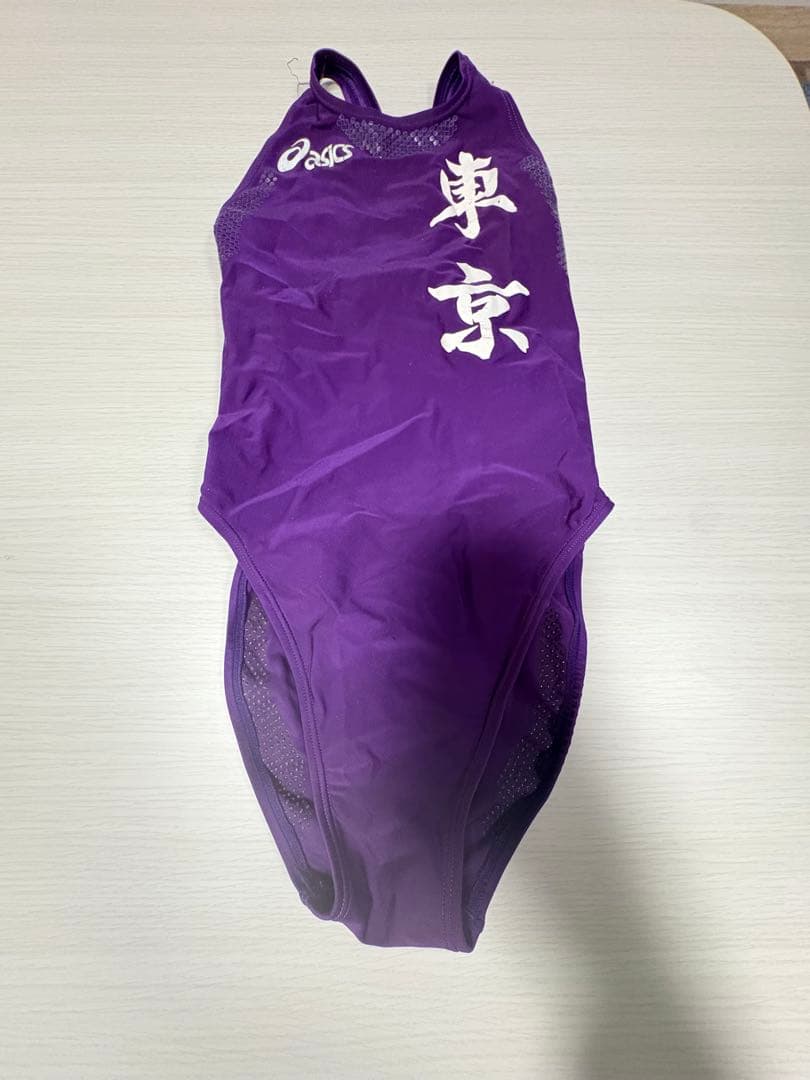 ふ*ん様 asics 紫色 競泳水着