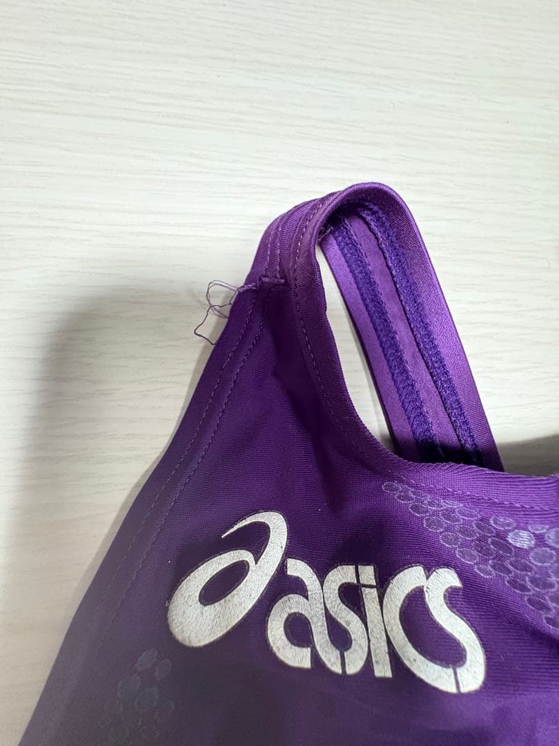 ふ*ん様 asics 紫色 競泳水着