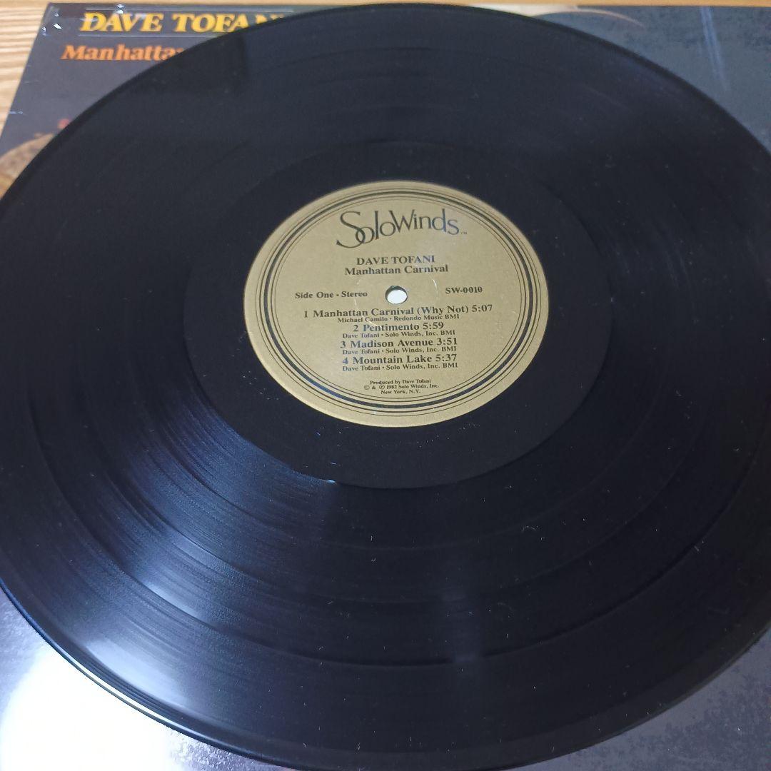 レコード　Dave Tofani　 Manhattan Carnival