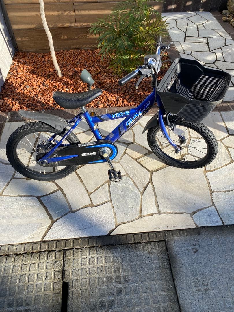 値下げ★幼児用自転車 16インチ キッズ　青