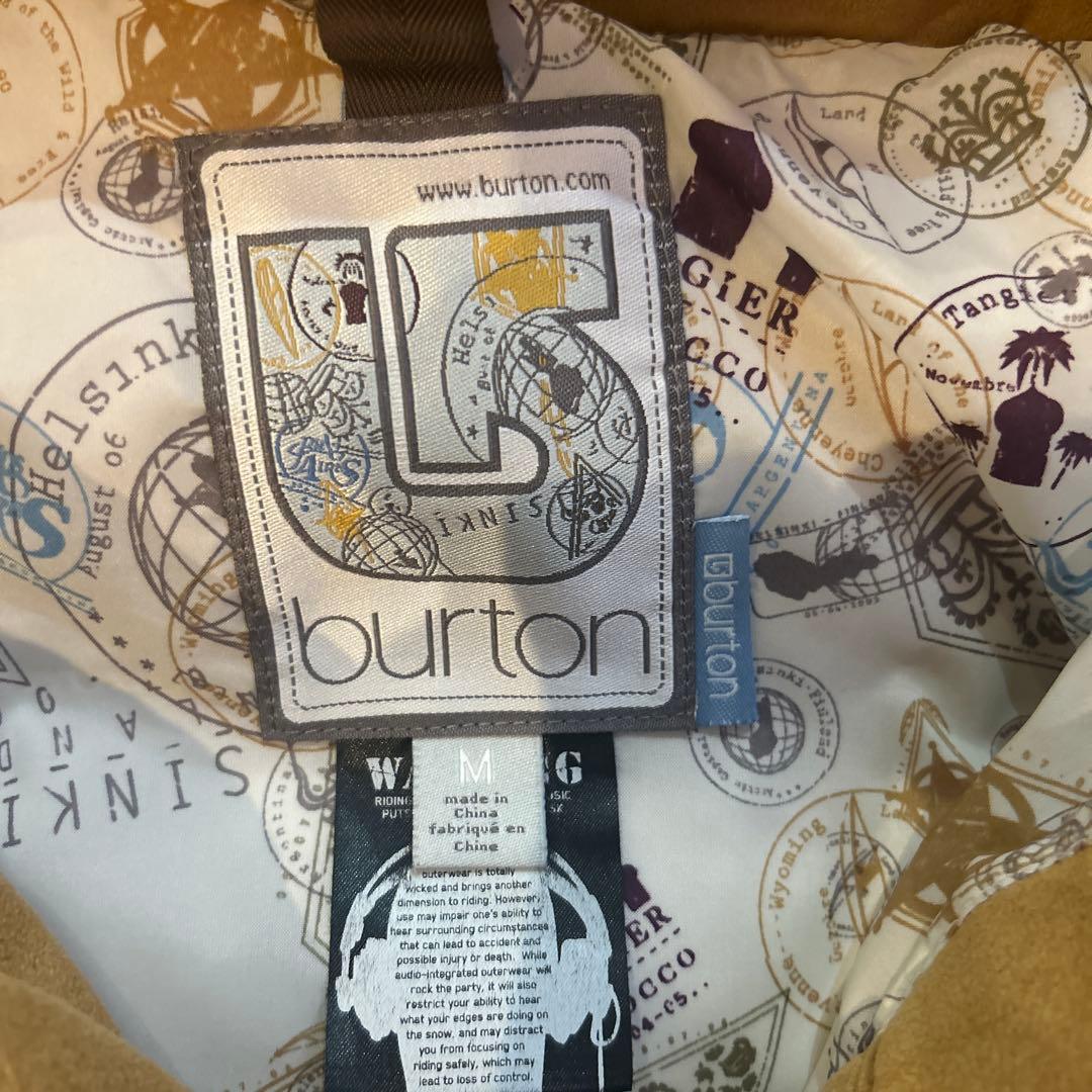 レアBURTON スノーウェア　ダウン　ユニセックスM