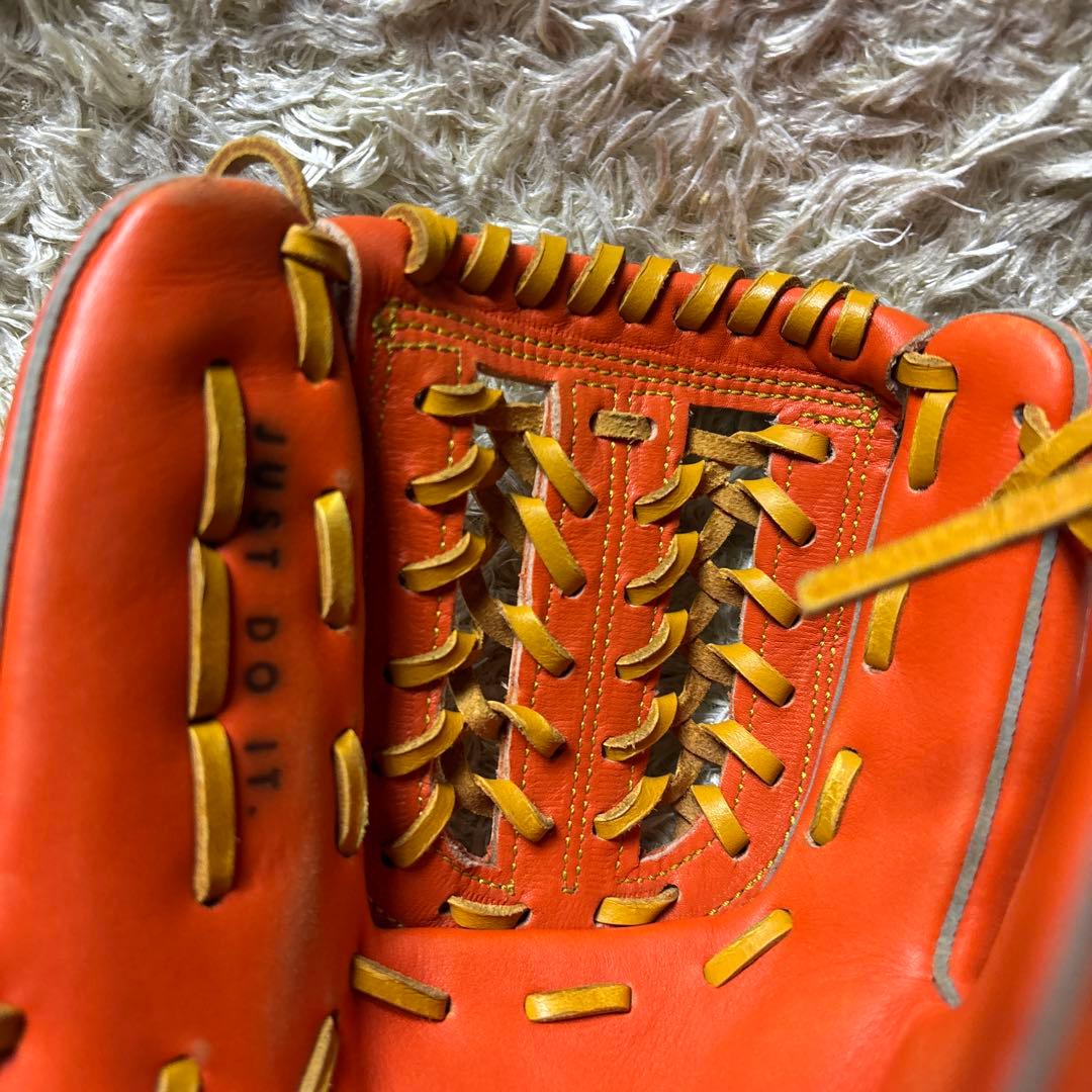 NIKE DIAMOND READY GATE 野球 グローブ 軟式 オレンジ