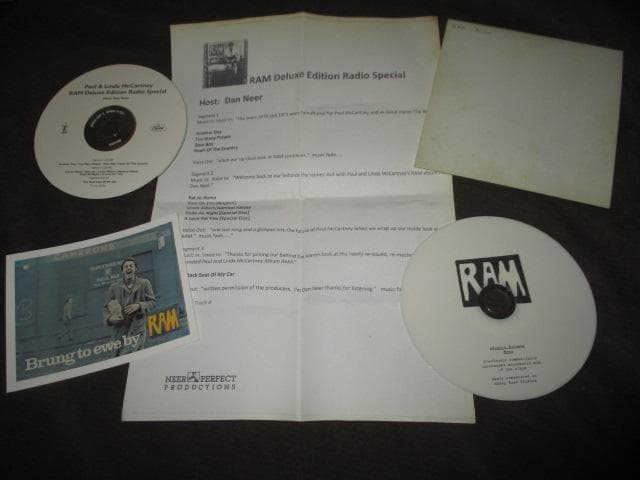 洋楽 Paul and Linda McCartney RAM (RARE SET)