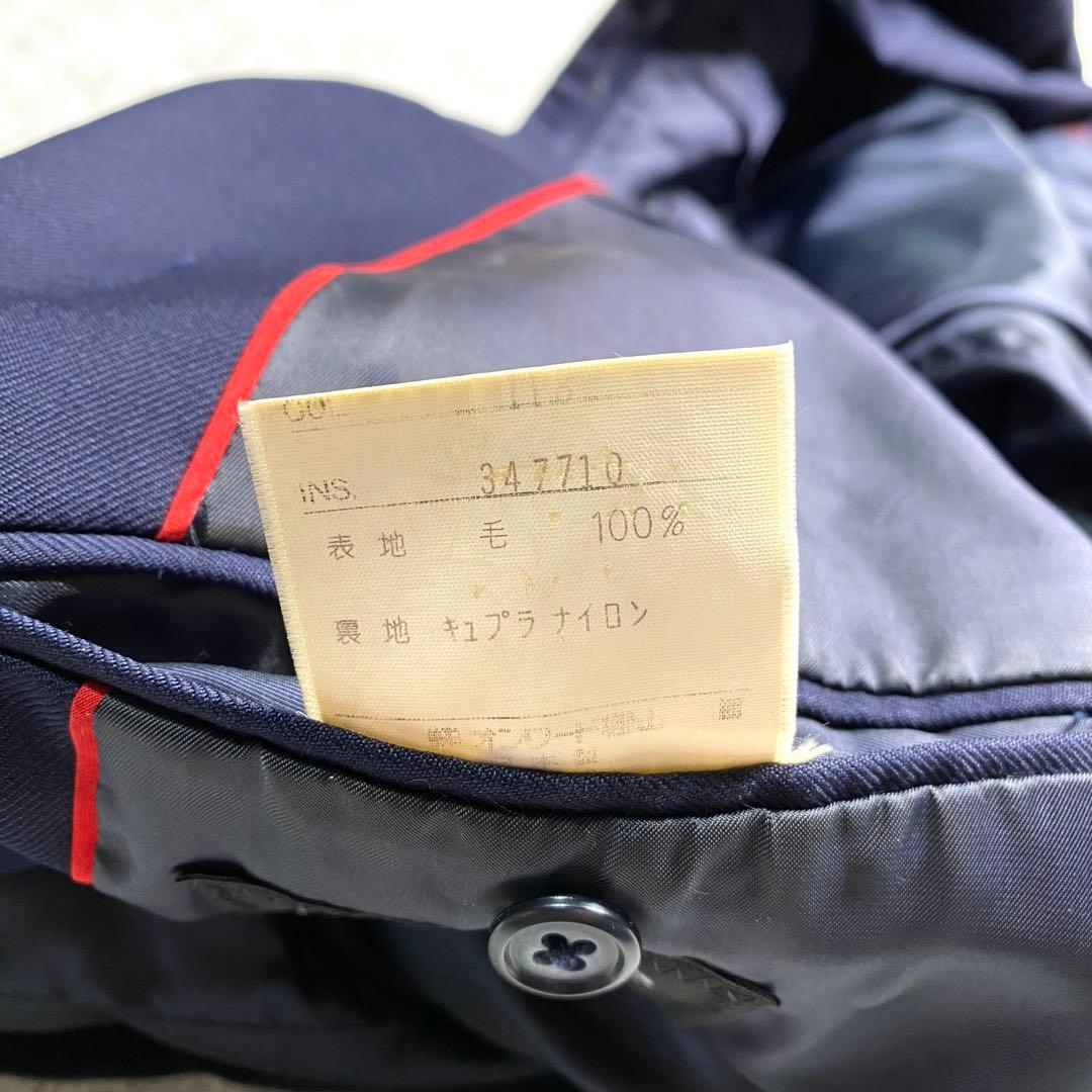 美品✨J.PRESS テーラード 紺ブレ ダブル ウール L 金ボタン メンズ