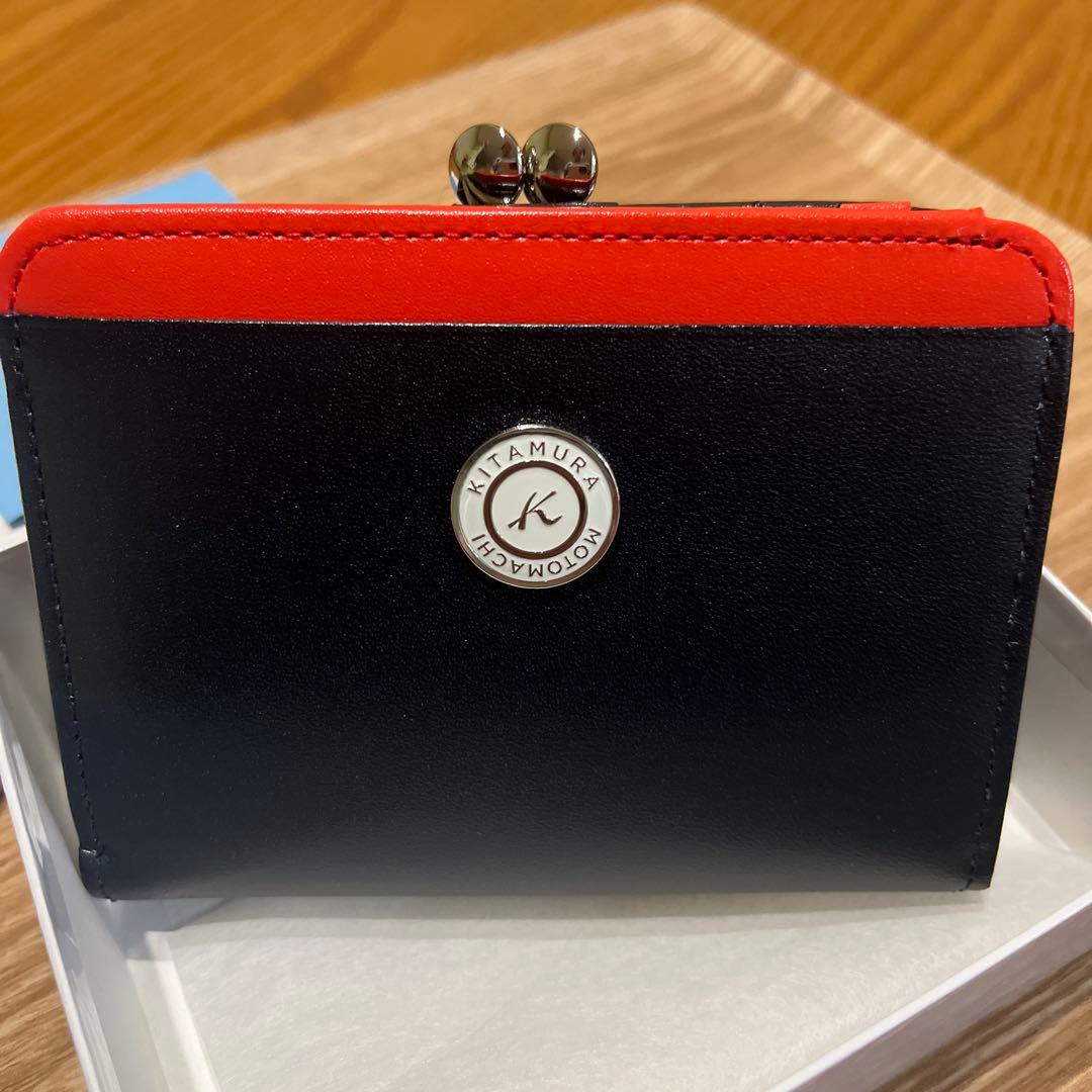 『新品未使用』KITAMURA キタムラ　二つ折り財布 がま口